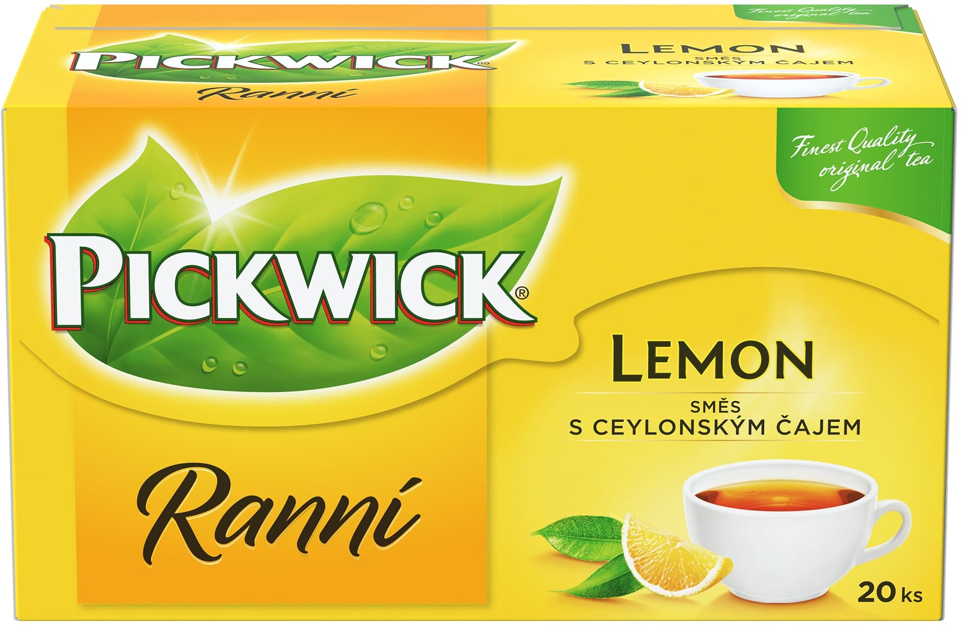 Pickwick Ranní čaj citron