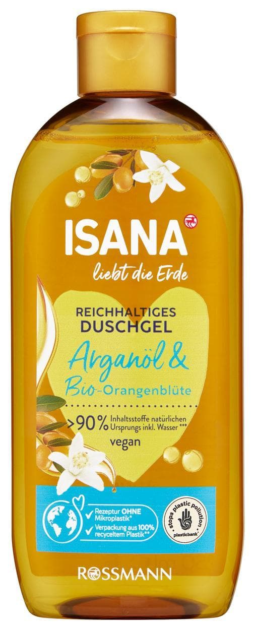 ISANA Sprchový gel s arganovým olejem