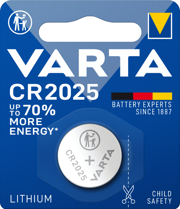 Varta CR2025 lithiové knoflíkové články