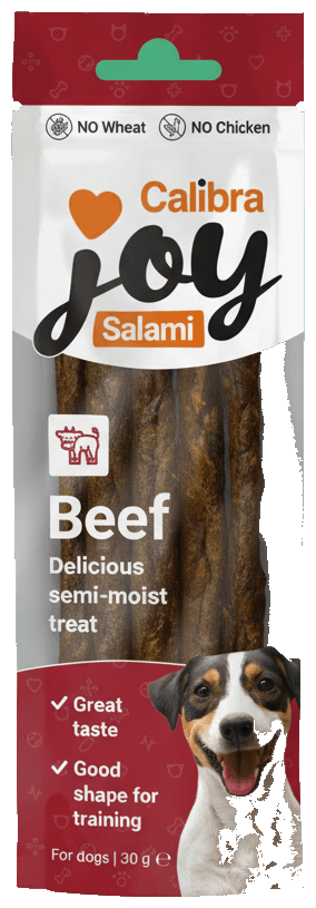 Calibra Joy Dog Salami hovězí pamlsky pro psy