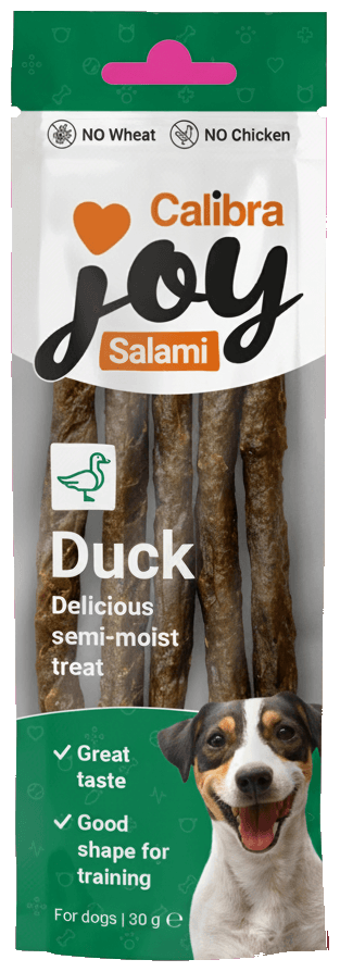 Calibra Joy Dog Salami kachní pamlsky pro psy