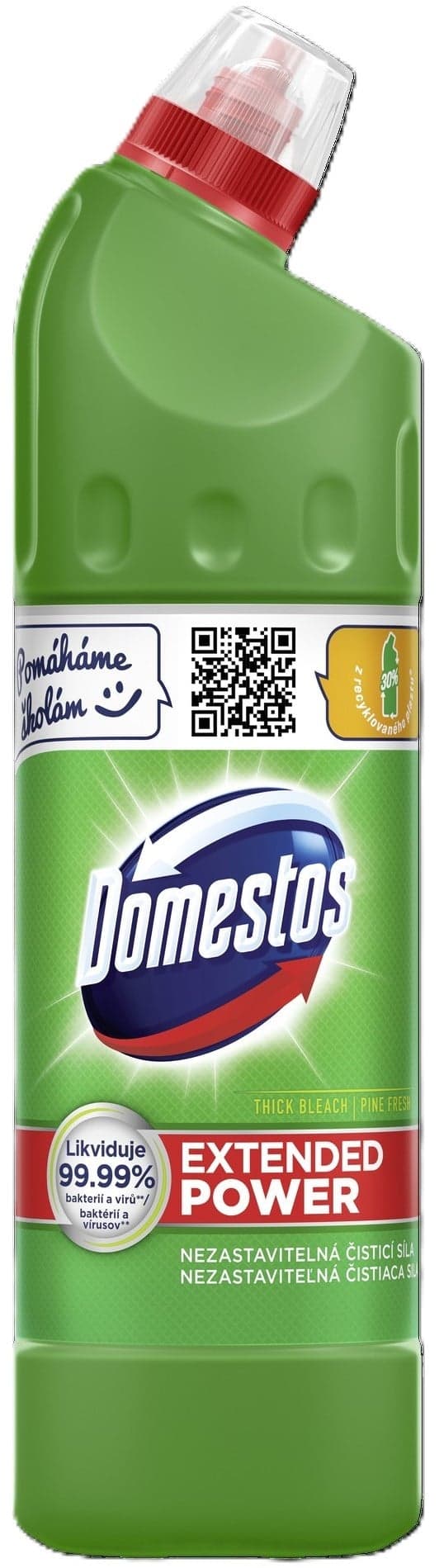 Domestos Extended Power Pine Tekutý dezinfekční a čistící přípravek na toalety