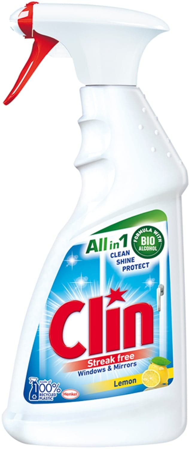 Clin Lemon čistič na okna s alkoholem