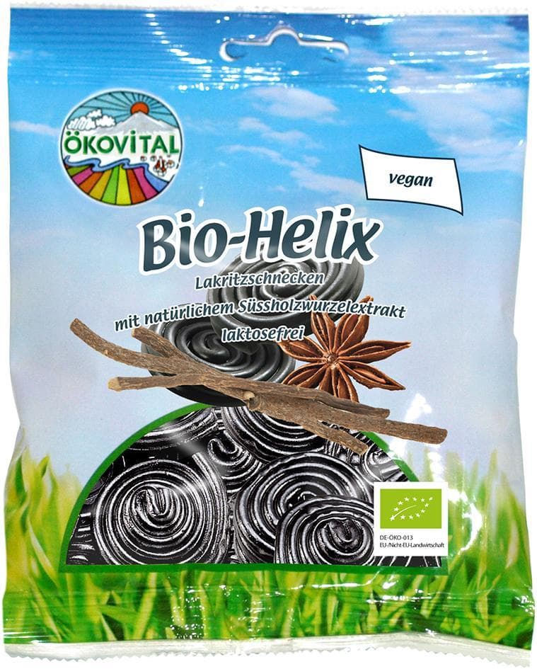 Ökovital BIO Bonbony lékořicoví šneci