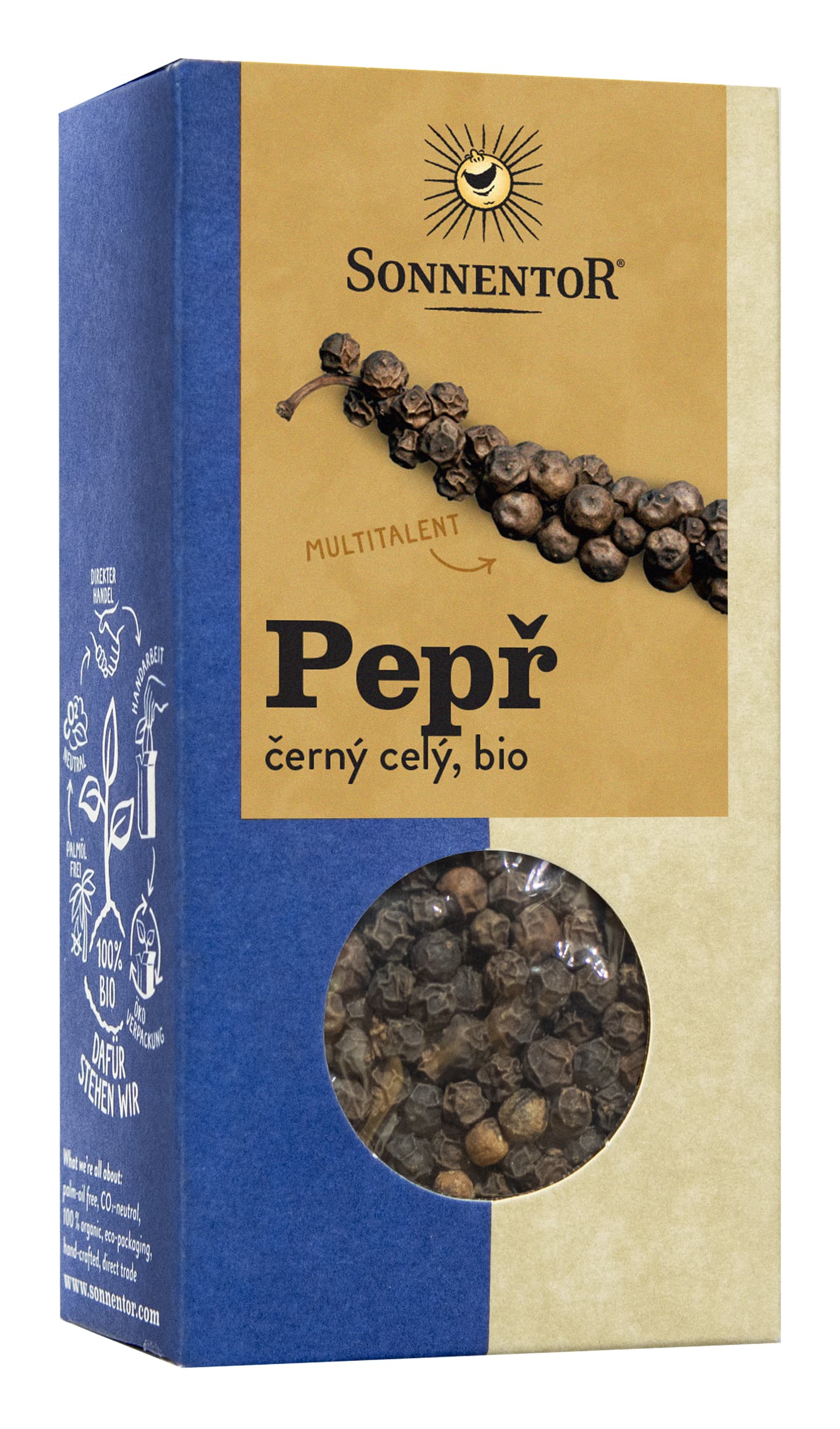 Sonnentor BIO Pepř černý celý