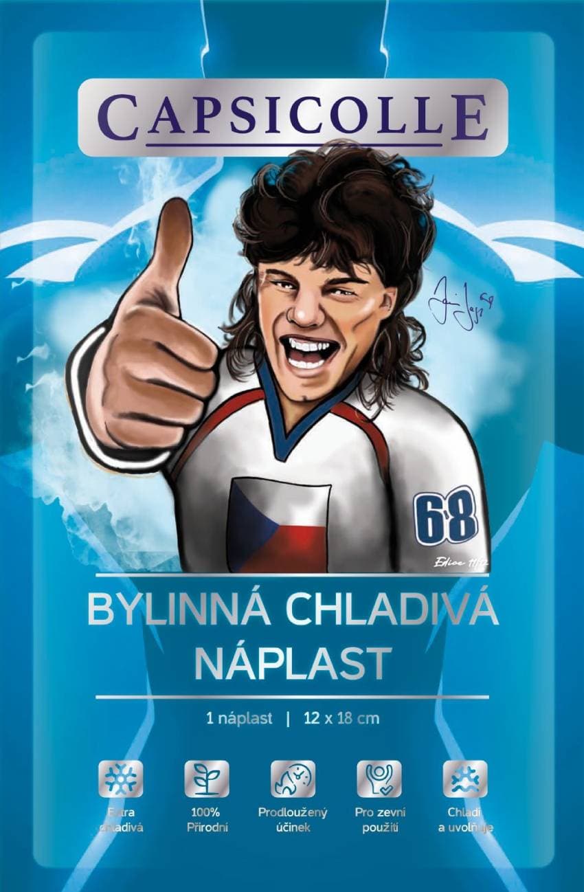 CAPSICOLLE byllinná chladivá náplast 12x18cm 1ks