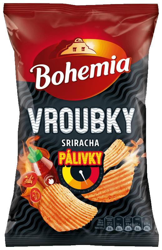 Bohemia Vroubky Pálivky sriracha