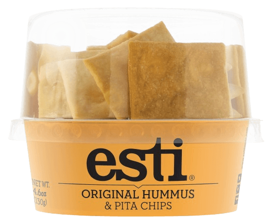 Esti Hummus original a pita chipsy