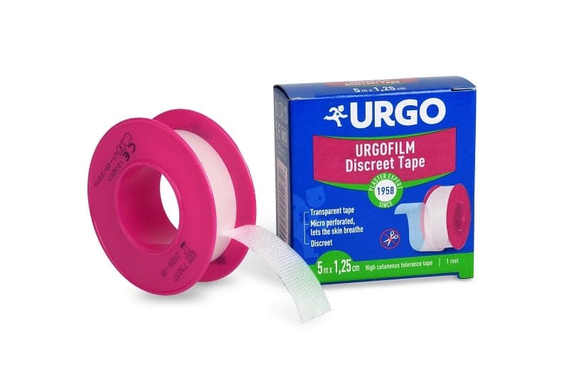 URGO FILM Transparentní náplast 1.25cmx5m NOVÁ