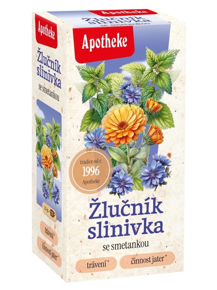 Apotheke Na žlučník a slinivku čaj 20x1.5g