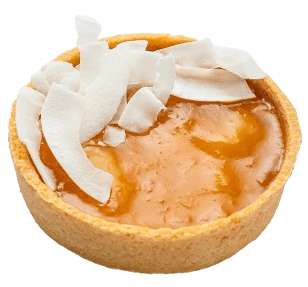 Tartaletka s mangem a maracujou