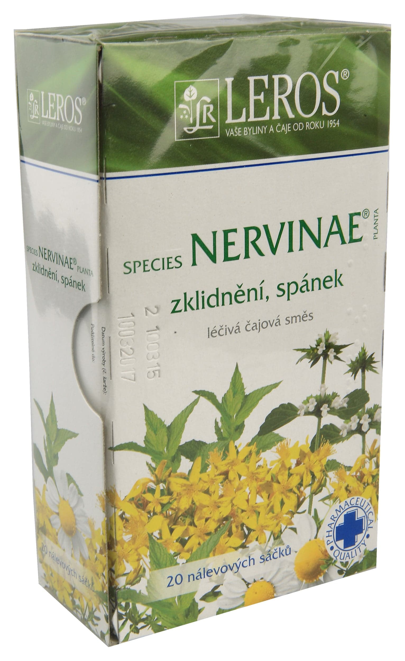 SPECIES NERVINAE PLANTA léčivý čaj 20