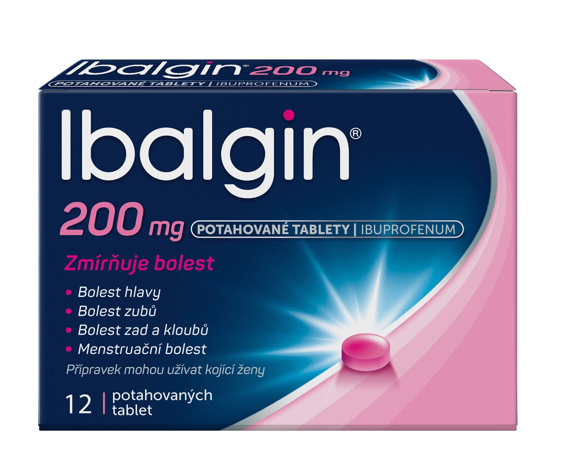 IBALGIN 200MG Potahovaná tableta 12