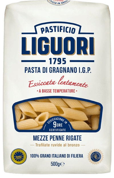 Liguori Pasta di Gragnano 1/2 penne rigate