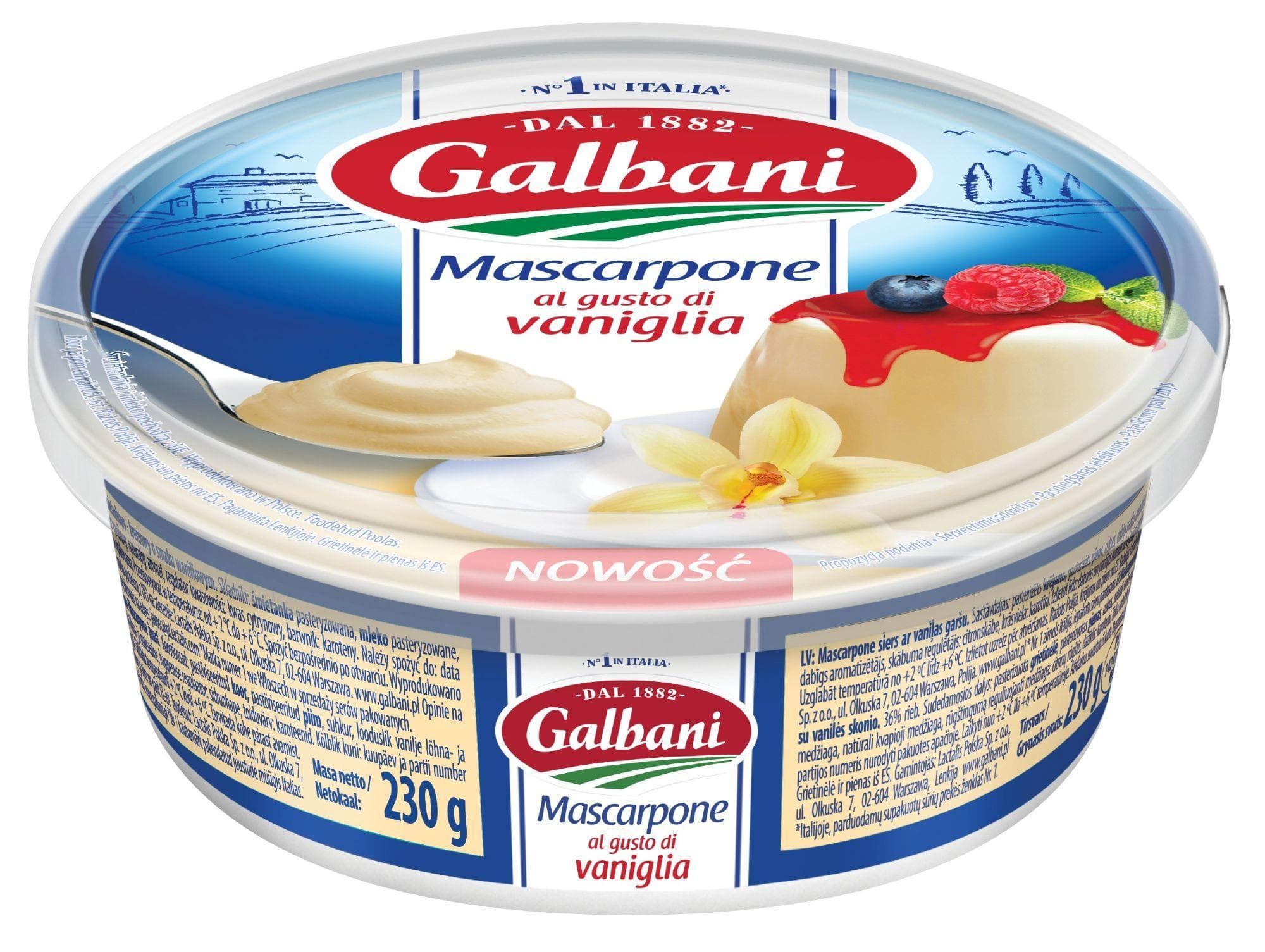 Galbani Mascarpone vanilka