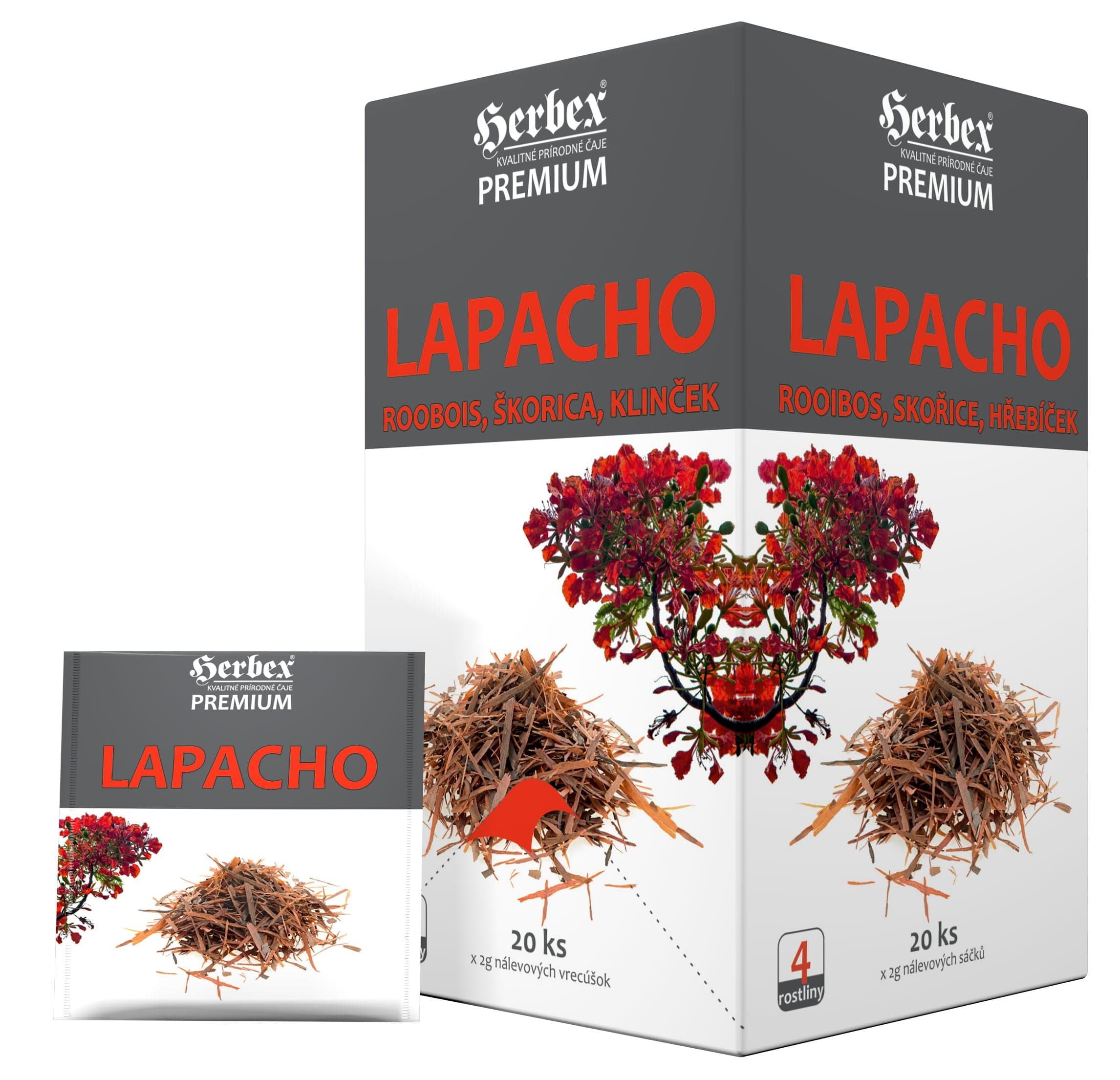 HERBEX Lapacho čaj 20x2g