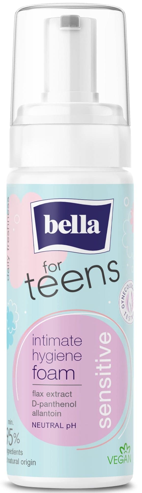 Bella for Teens Sensitive intimní mycí pěna