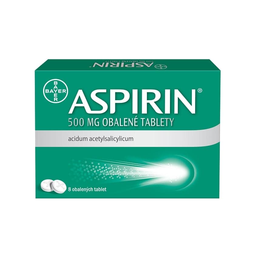 ASPIRIN 500MG Obalená tableta 8