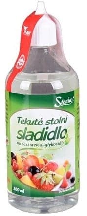Stevia tekuté stolní sladidlo 200ml