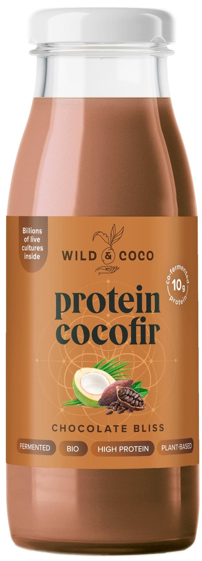 Wild & Coco BIO Biotic protein cocofir Chocolate bliss