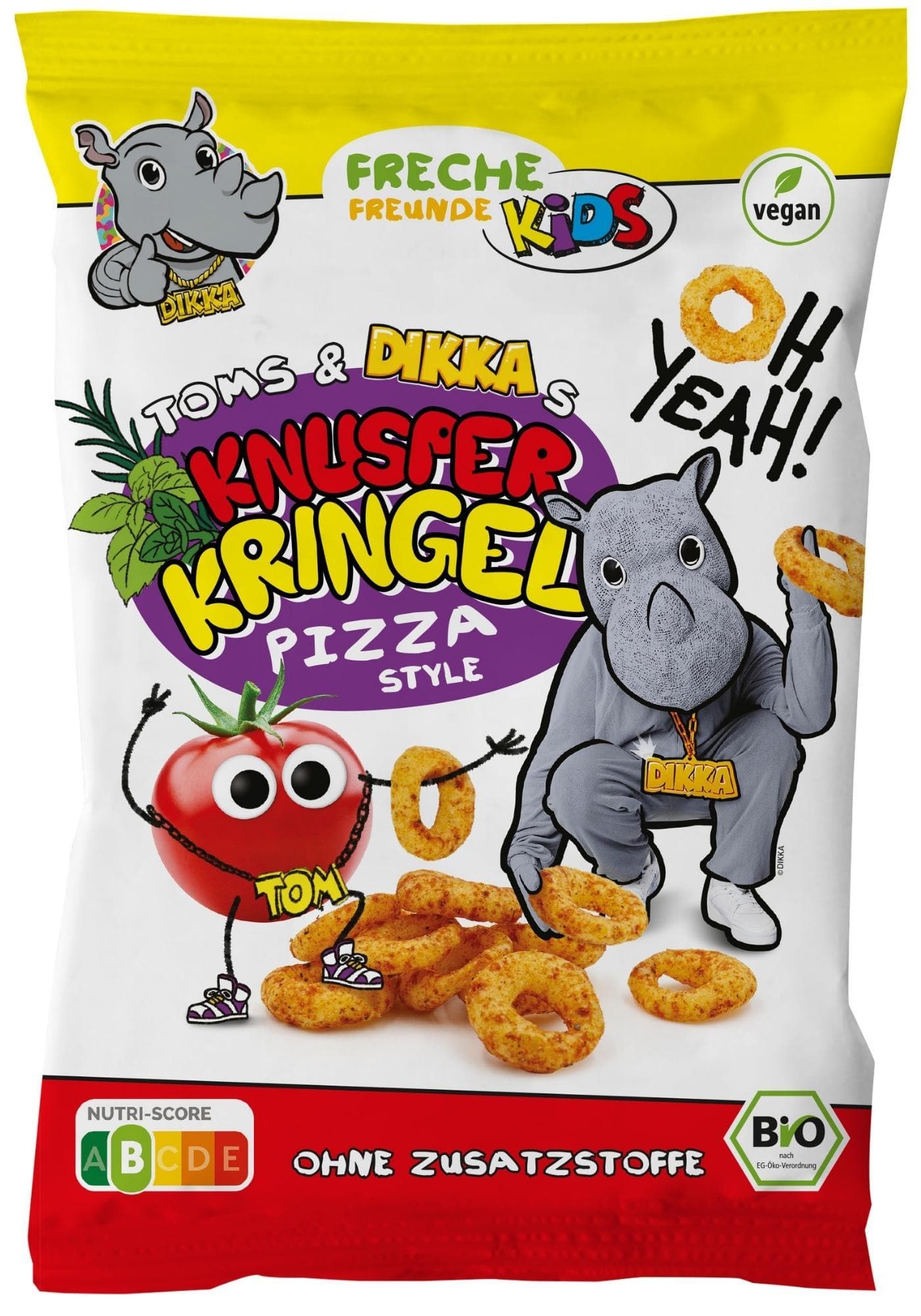 Freche Freunde BIO Pizza kroužky