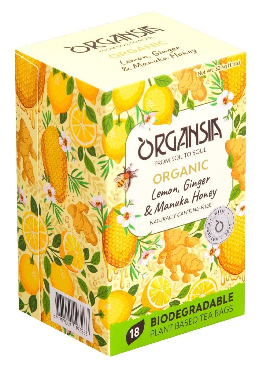 Organsia BIO Lemon Ginger a Manuka Honey