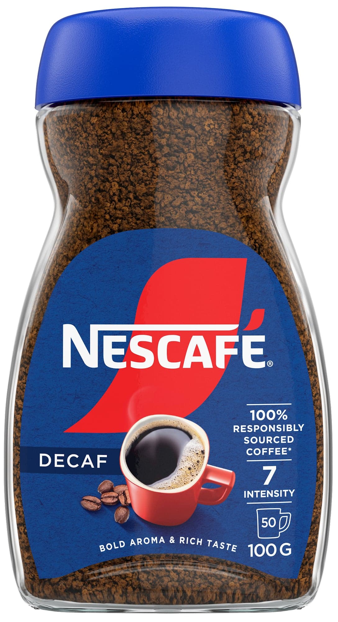 Nescafé Classic bez kofeinu rozpustná káva