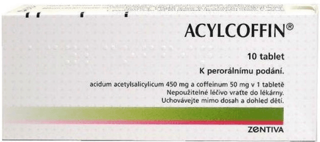 ACYLCOFFIN 450MG/50MG Tableta 10
