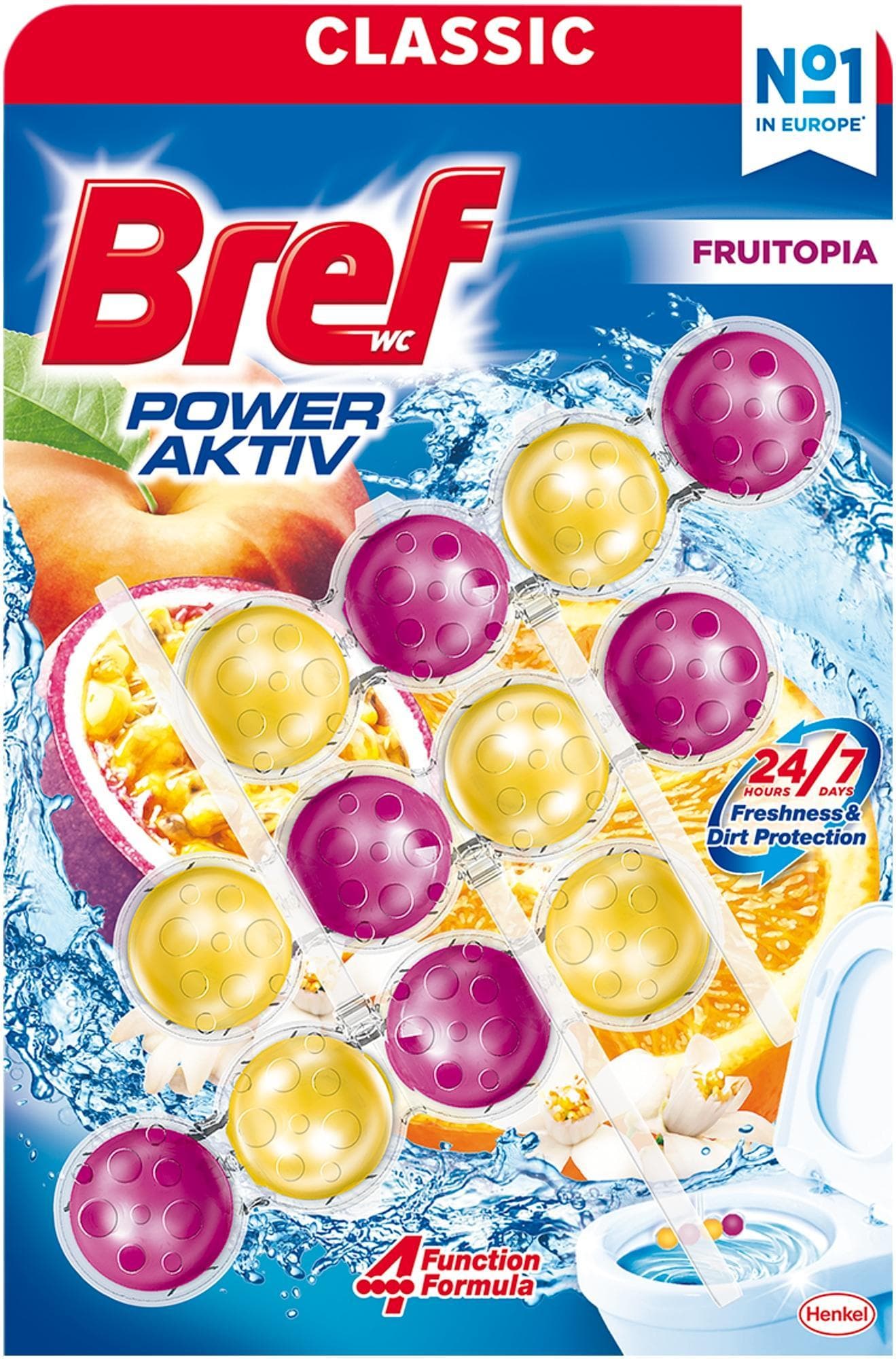Bref Power Aktiv Fruitopia WC blok