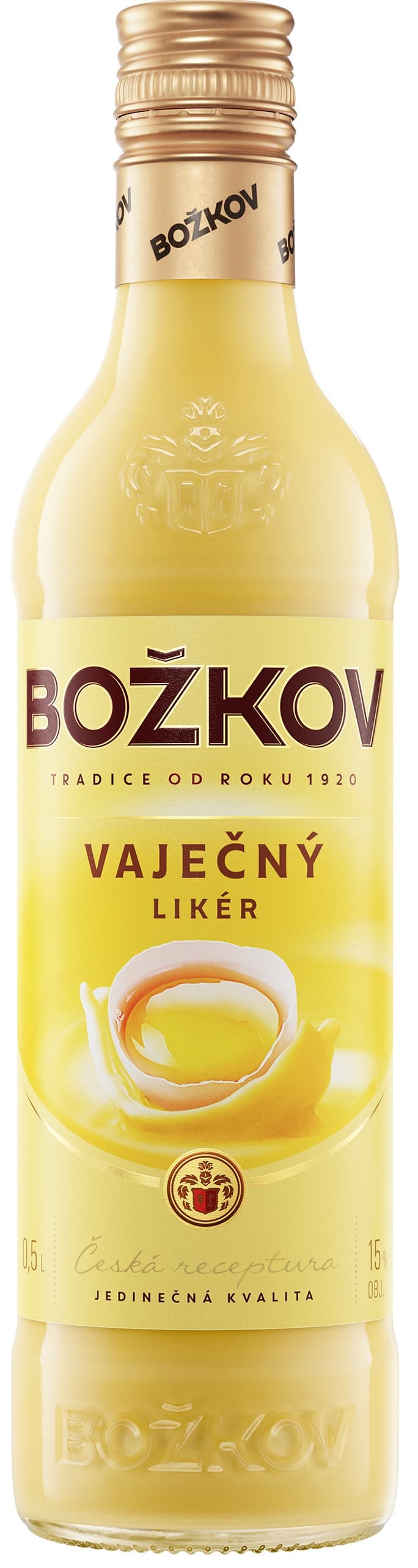 Božkov Vaječný likér 15% obj.