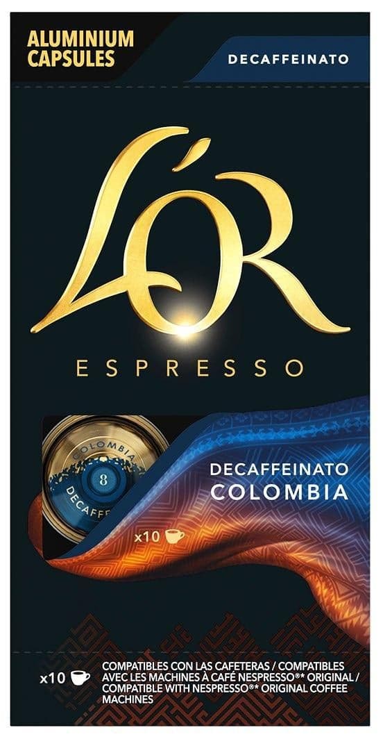 L'OR Espresso Colombia Decaffeinato