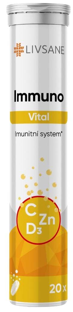 LIVSANE Immuno Vital šumivé tablety 20ks