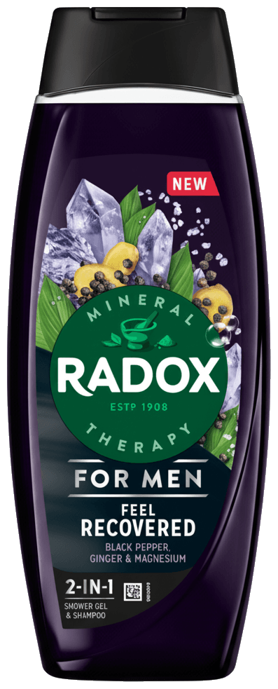 Radox Feel Recovered sprchový gel pro muže 2 v 1