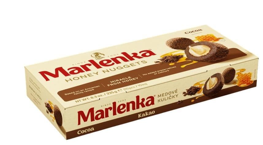 Marlenka Medové kuličky s kakaem