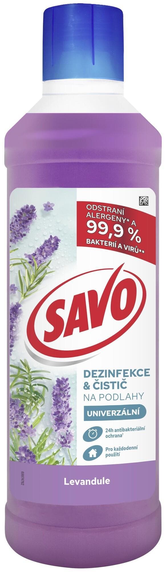 Savo Levandule dezinfekce a čistič na podlahy
