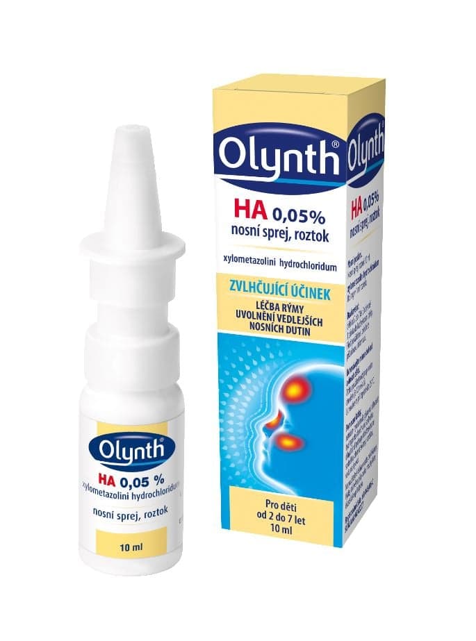 OLYNTH HA 0,5MG/ML Nosní sprej, roztok 1X10ML