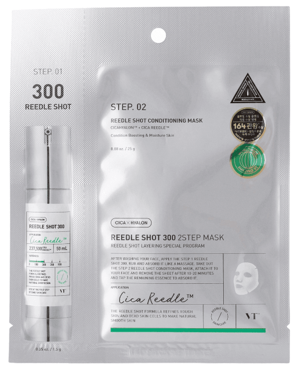 VT Cosmetics Reedle Shot 300 dvoukroková liftingová maska