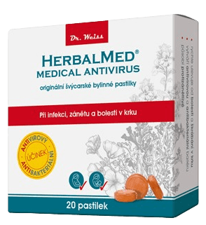 HERBALMED Medical Antivirus Dr. Weiss 20 pastilek