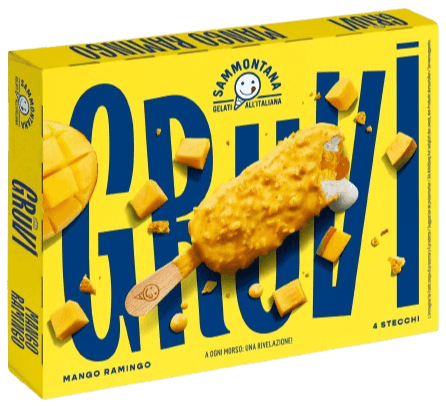 Sammontana Gruvi mango multipack nanuků (4×75 ml)