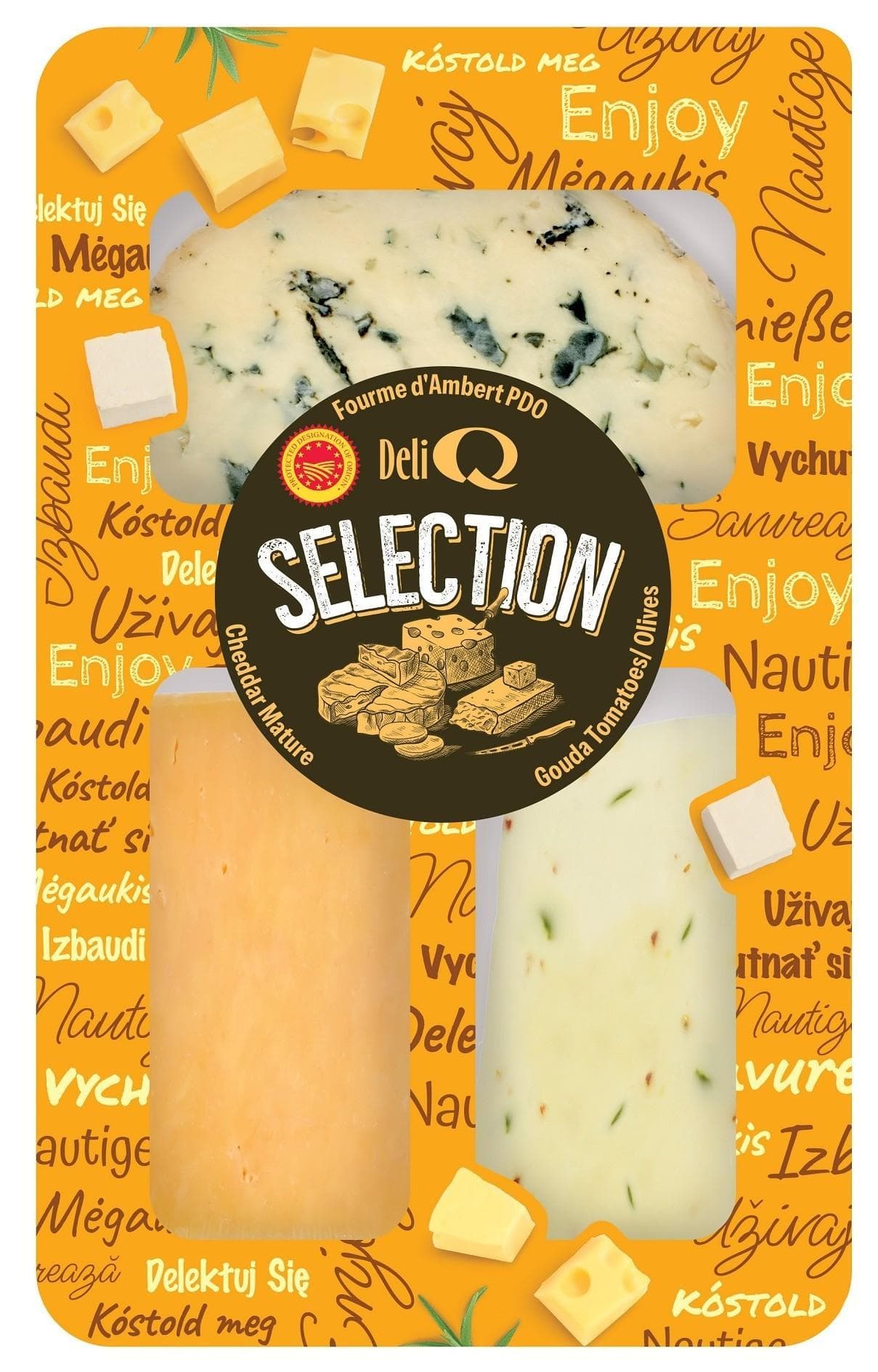 Deli Q Selection Výběr sýrů