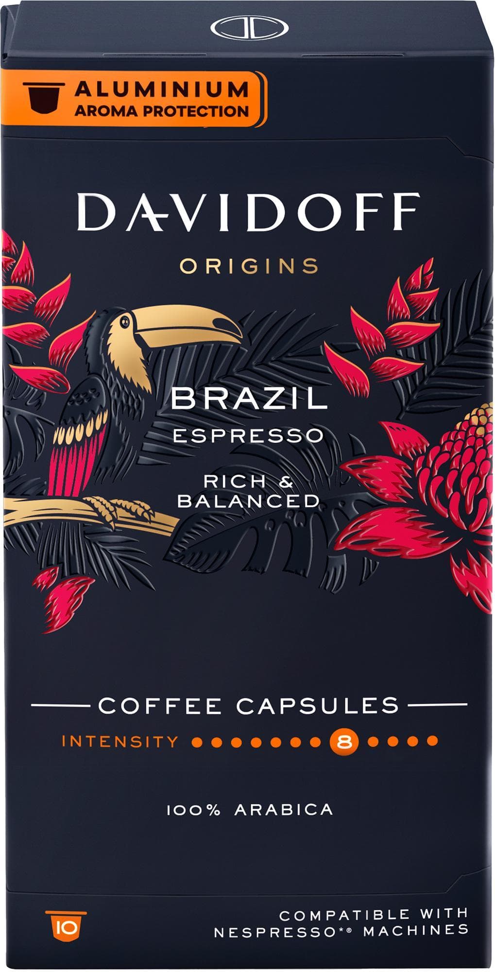 Davidoff Café Origins Brasil Espresso kávové kapsle
