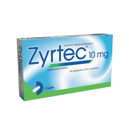 ZYRTEC 10MG Potahovaná tableta 7