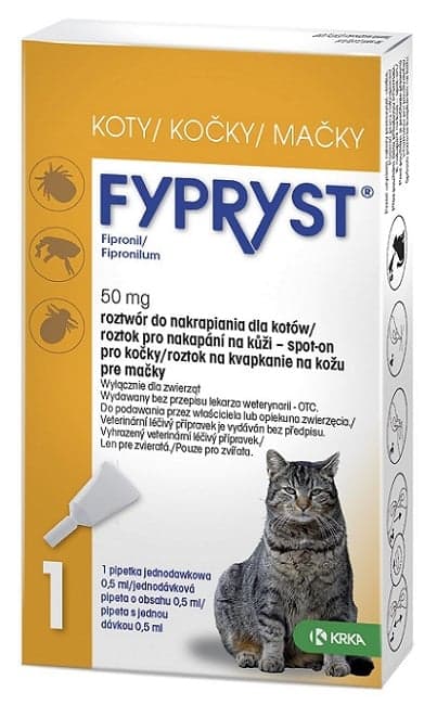 Fypryst 50mg spot-on pro kočky 1x0.5ml