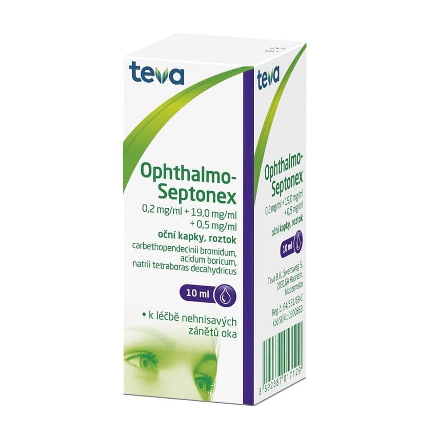 OPHTHALMO-SEPTONEX Oční kapky, roztok 1X10ML