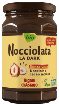 Nocciolata BIO Dark lískooříšková pomazánka bez mléka