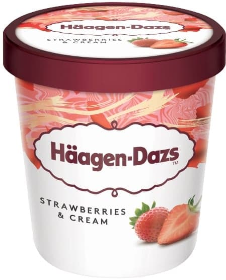Häagen-Dazs Strawberries & Cream