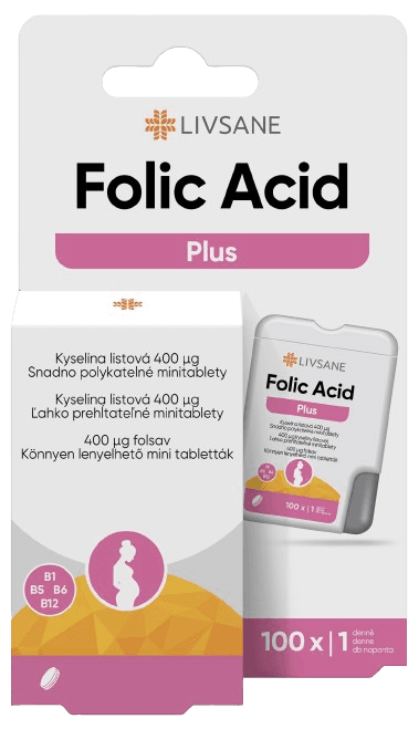 LIVSANE Folic Acid Plus tbl.100