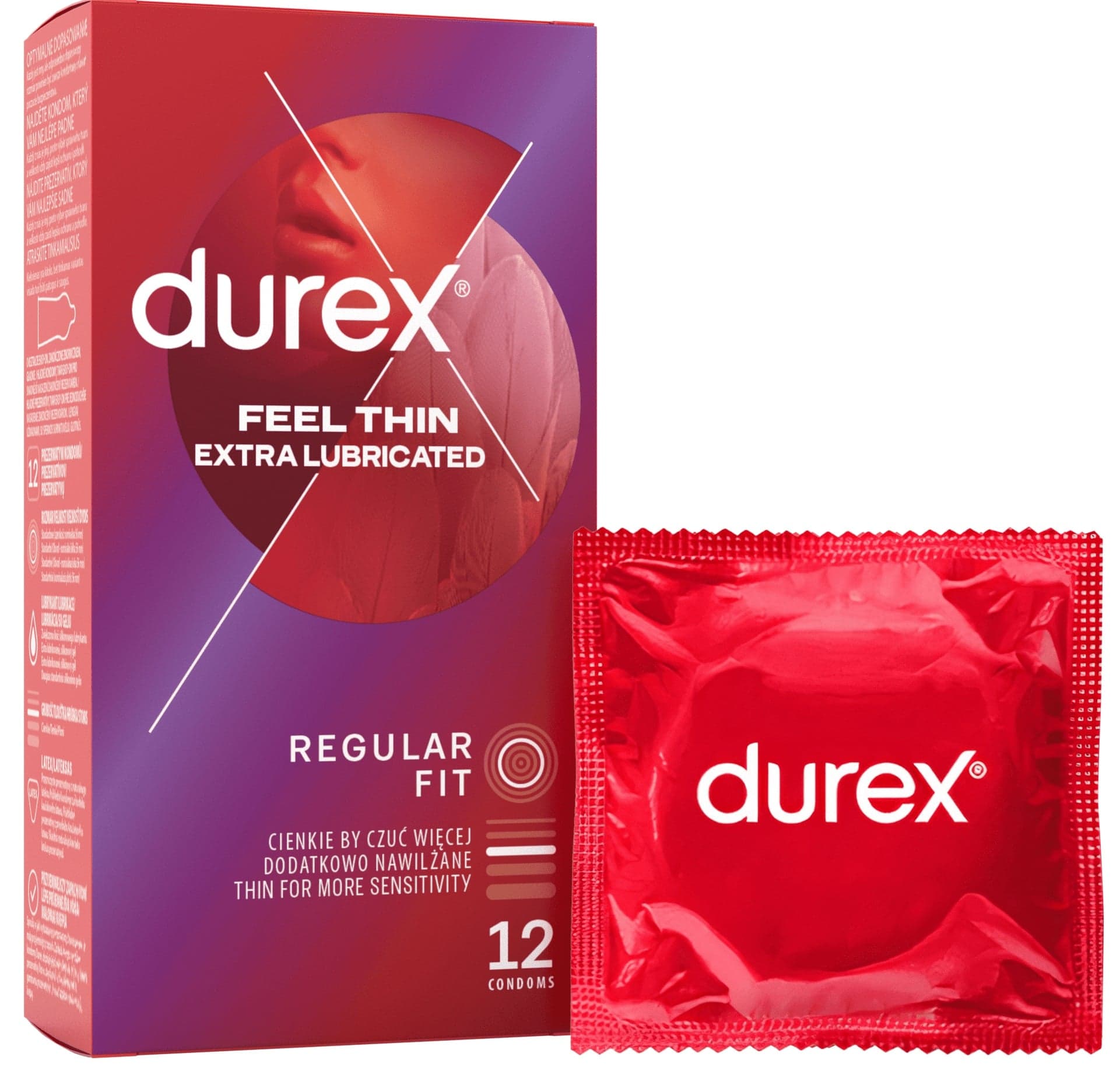 Durex Feel Thin Extra Lubricated