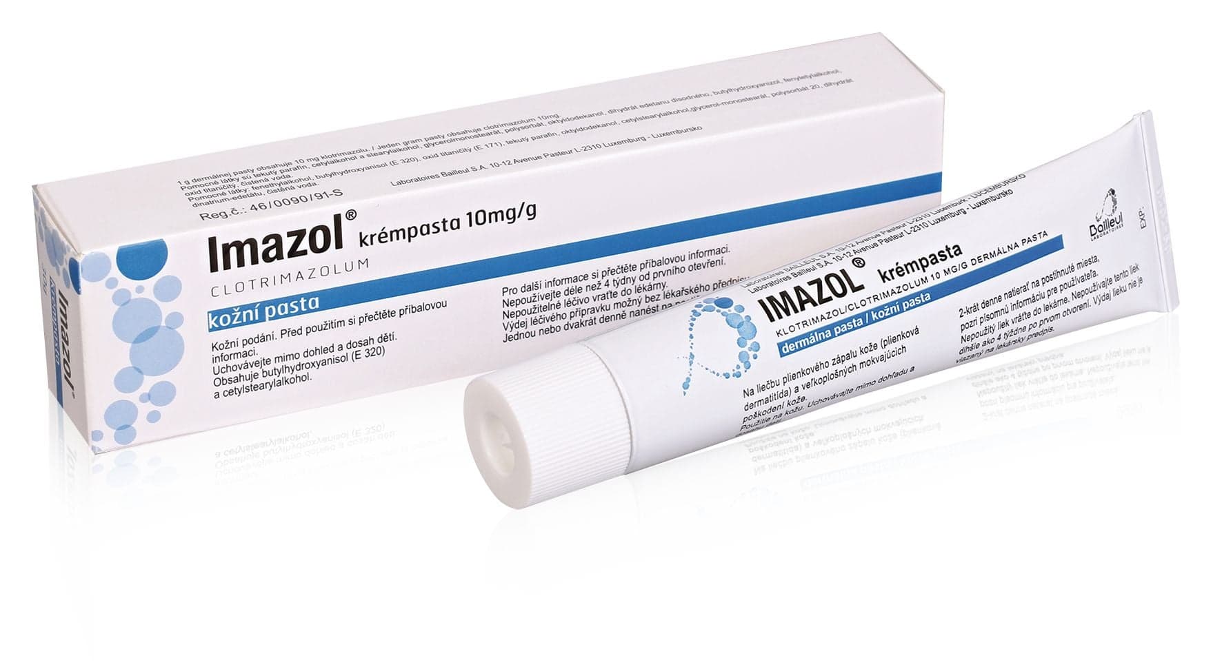 IMAZOL KRÉMPASTA 10MG/G Kožní pasta 1X30G