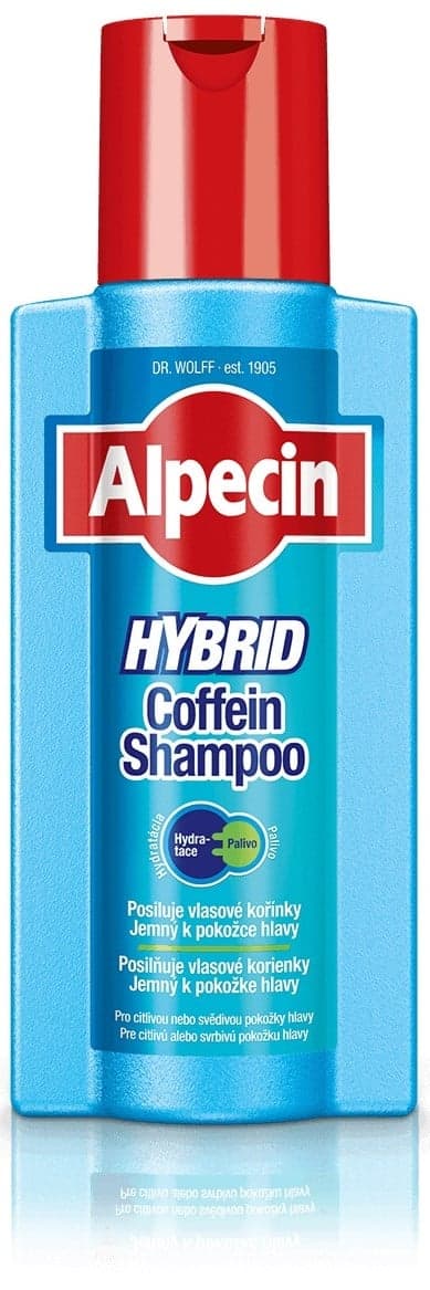 ALPECIN Hybrid Kofeinový šampon 250ml